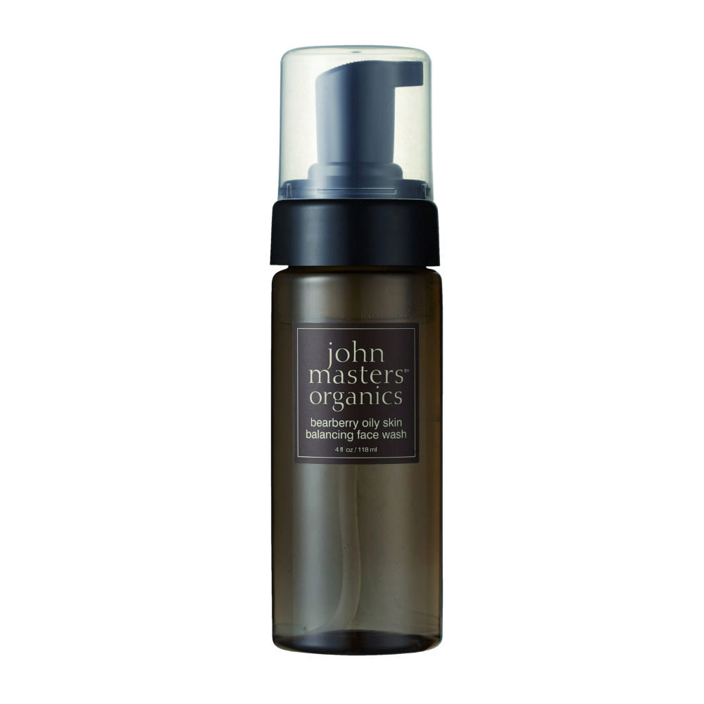 John Masters Organics Bearberry Oily Skin Balancing Face Wash 118ml - detergente riequilibrante viso