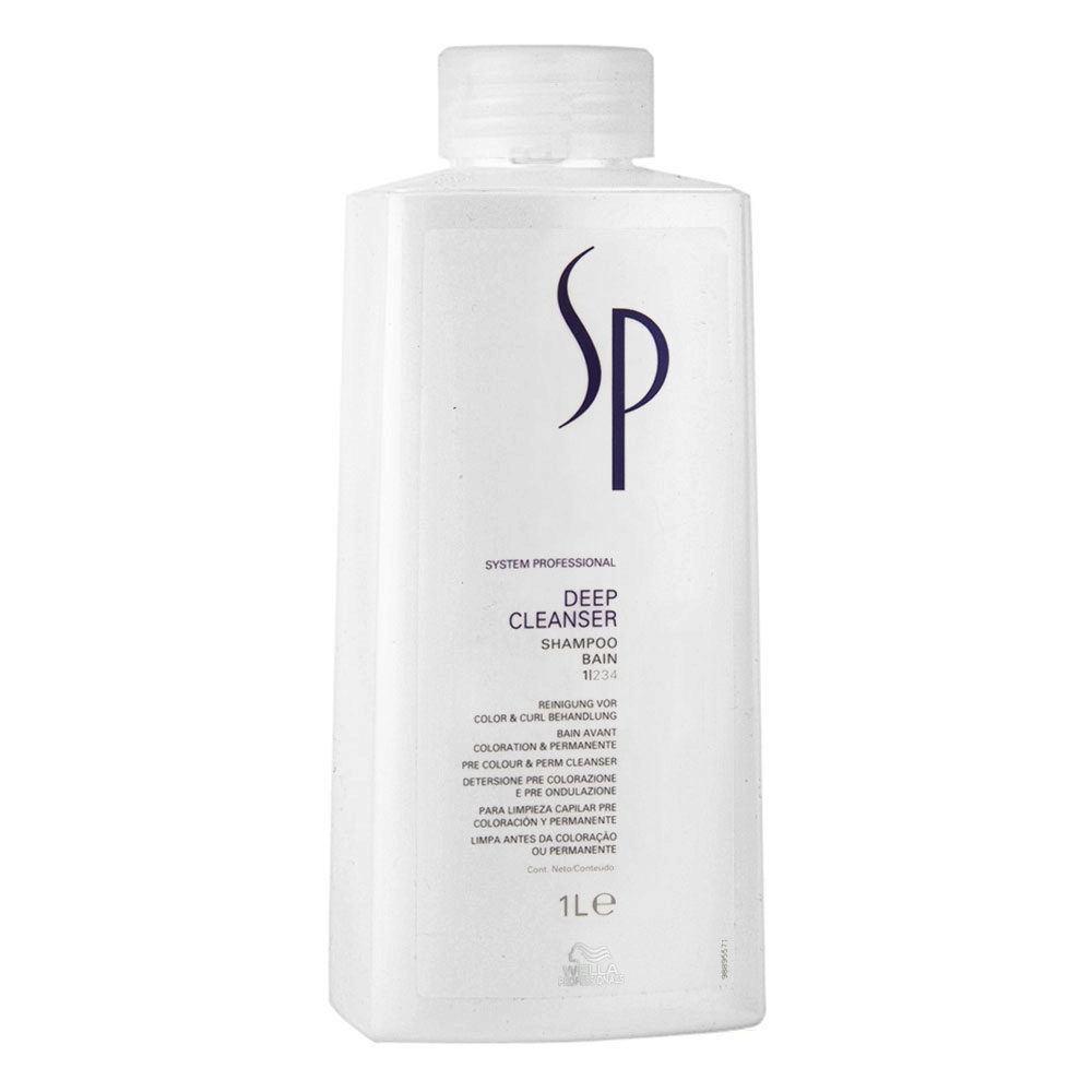 Wella SP Expert Kit Deep Cleanser Shampoo 1000ml - detergente intensivo
