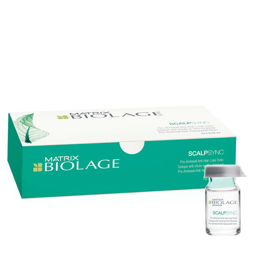 Biolage ScalpSync Pro-Aminexil Anti-hairloss tonic 10x6ml - fiale anticaduta