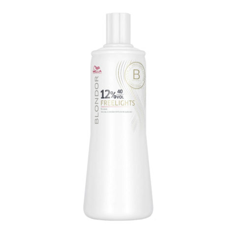 Wella Blondor Freelights Developer 12% 40vol 1000ml- lozione ossidante