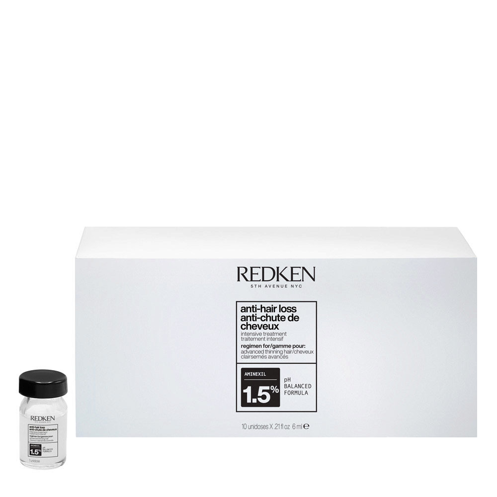 Redken Anti Hair-Loss Intensive Treatment 10x6ml - fiale anticaduta