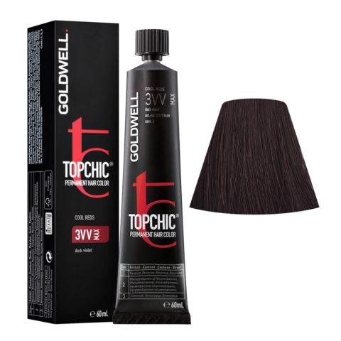 3VV MAX Violetto scuro Goldwell Topchic Cool reds tb 60ml