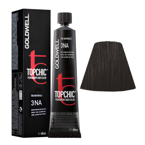 3NA Castano scuro cenere naturale  Topchic Naturals tb 60ml