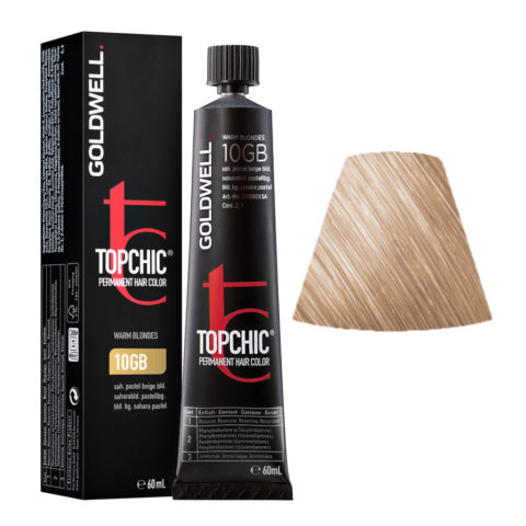 10GB Biondo beige sahara pastello  Topchic Warm blondes tb 60ml