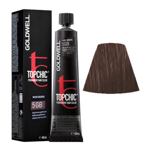 5GB Castano chiaro dorato  Topchic Warm browns tb 60ml