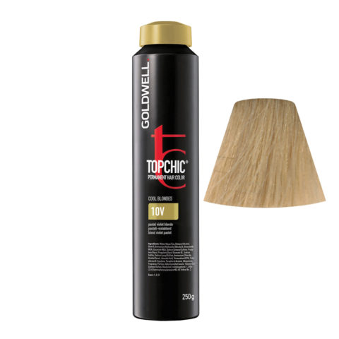 10V Biondo platino violetto Goldwell Topchic Cool blondes can 250gr