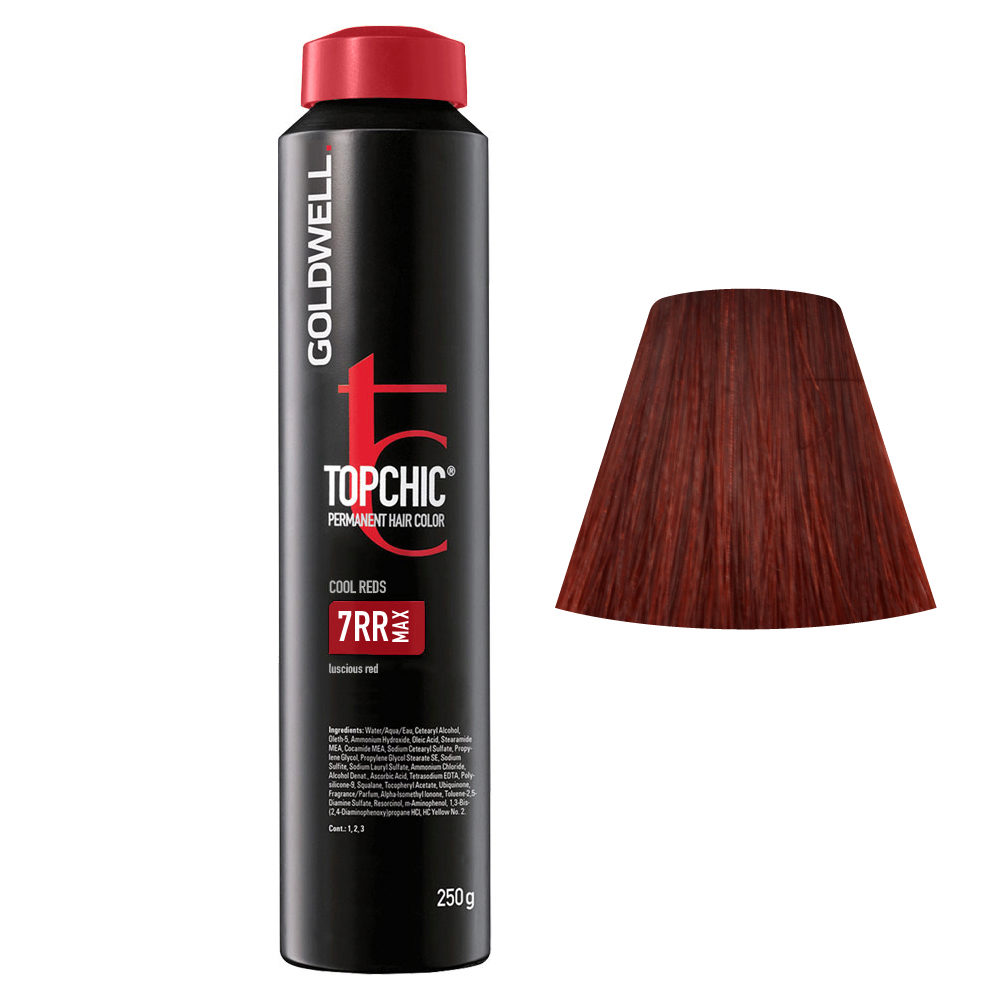 7RR MAX Rosso sensuale Goldwell Topchic Cool reds can 250gr