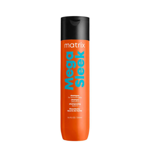 Total Results Mega Sleek Shampoo 300ml - shampoo anticrespo