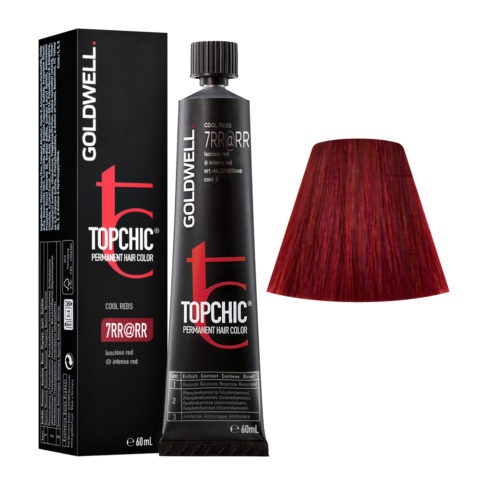 7RR@RR Rosso sensuale illuminato rosso intenso  Topchic Cool reds tb 60ml