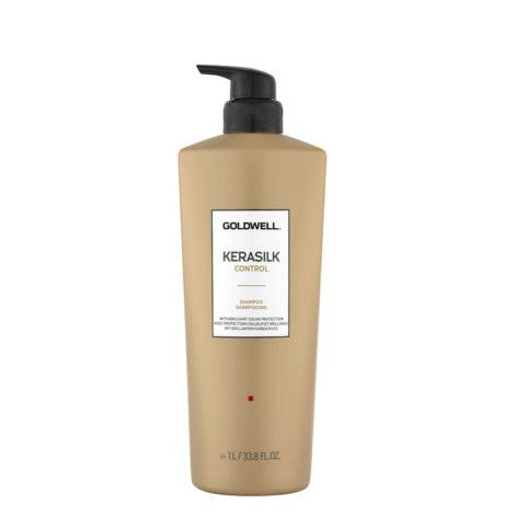 Goldwell Kerasilk Control Shampoo 1000ml - shampoo per capelli indisciplinati e crespi