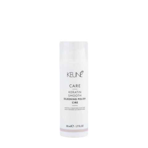 Care Line Keratin Smooth Silkening Polish Cire 50ml - cera  pre piega anti crespo