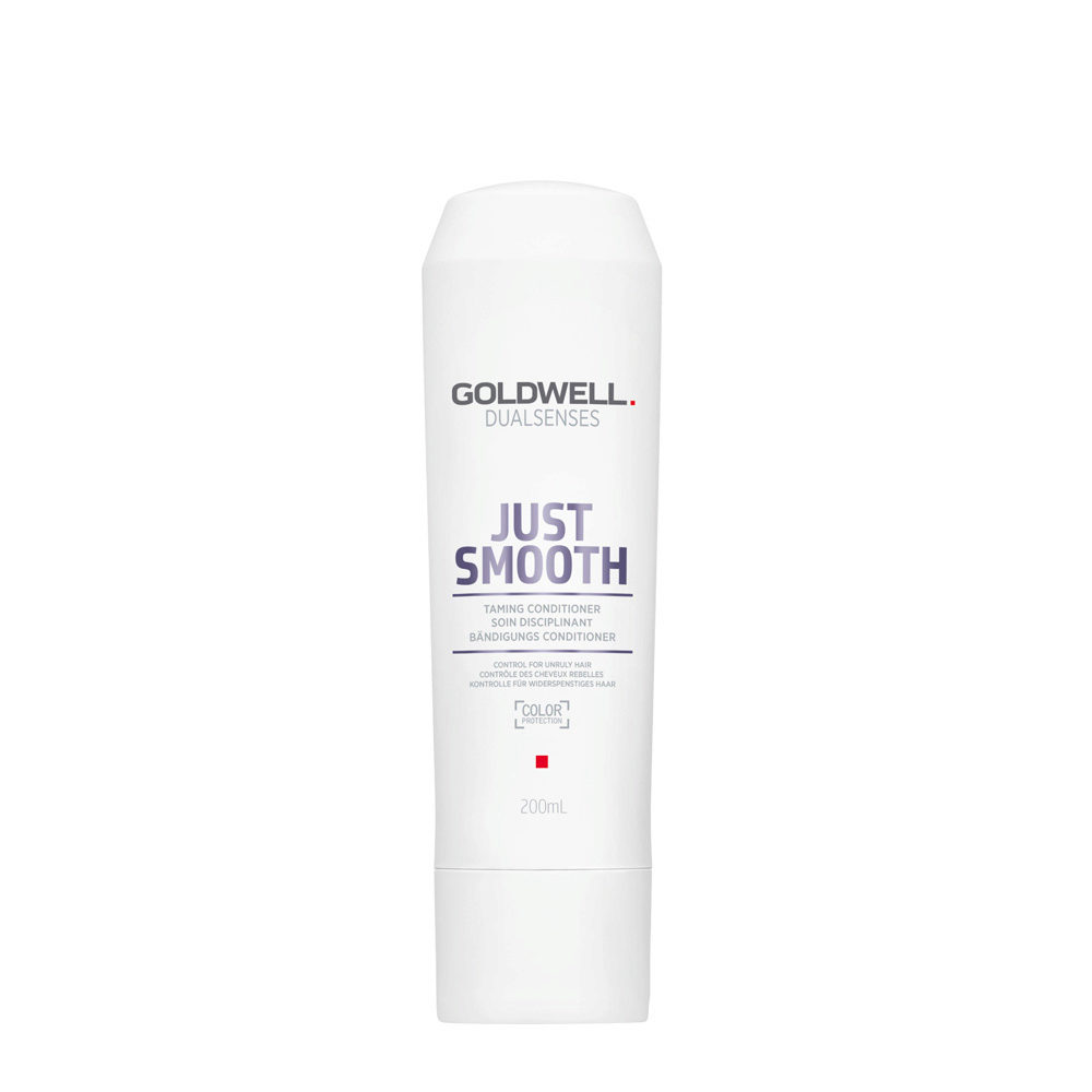 Goldwell Dualsenses Just Smooth Taming Conditioner 200ml - balsamo disciplinante per capelli indisciplinati e crespi