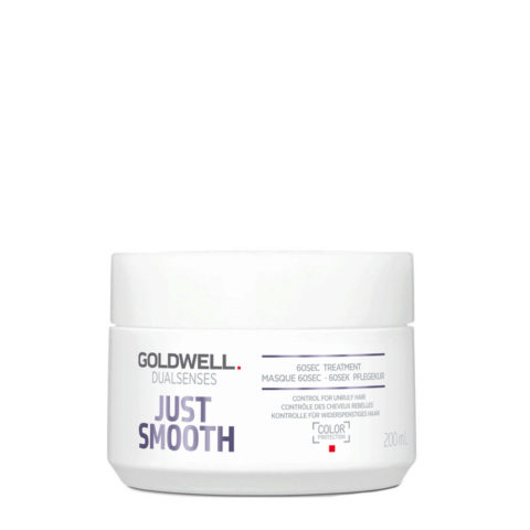 Dualsenses Just Smooth 60Sec Treatment 200ml - trattamento per capelli indisciplinati e crespi