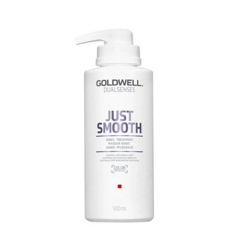 Dualsenses Just Smooth 60Sec Treatment 500ml - trattamento per capelli indisciplinati e crespi