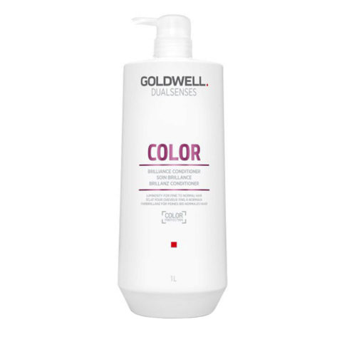 Goldwell Dualsenses Color Brilliance Conditioner 1000ml - balsamo illuminante per capelli fini o medi