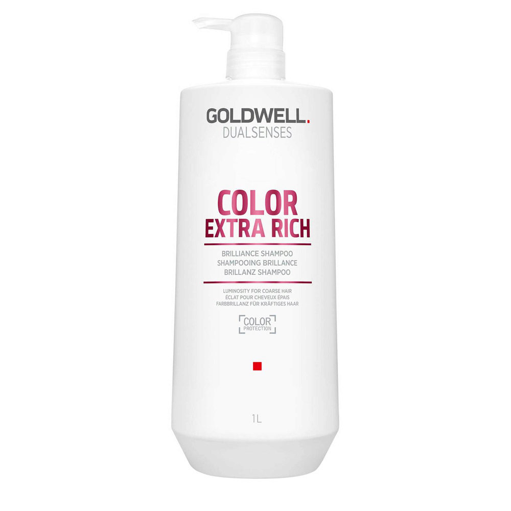 Goldwell Dualsenses Color Extra Rich Brilliance Shampoo 1000ml - shampoo illuminante per capelli grossi o molto grossi