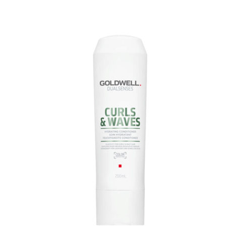 Goldwell Dualsenses Curls & Waves Hydrating Conditioner 200ml - balsamo idratante per capelli ricci o mossi