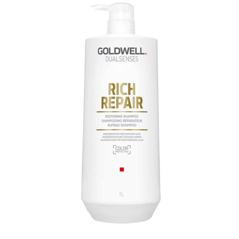 Goldwell Dualsenses Rich Repair Restoring Shampoo 1000ml - shampoo per capelli secchi o danneggiati