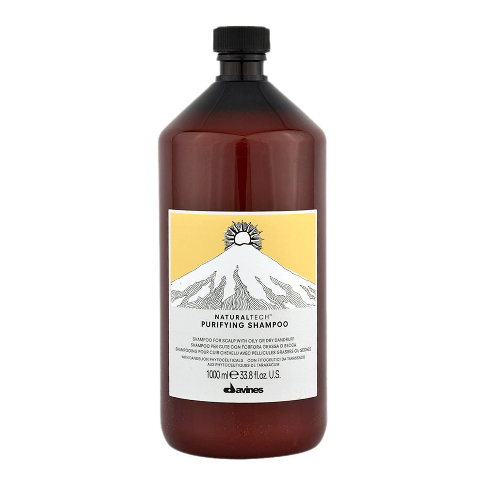 Davines Naturaltech Purifying Shampoo 1000ml - shampoo per cute con forfora
