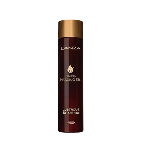 L' Anza Keratin Healing Oil Lustrous  Shampoo 300ml - shampoo capelli danneggiati