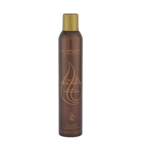 L' Anza Keratin Healing Oil Lustrous Finishing Spray 350ml - lacca lucidante forte