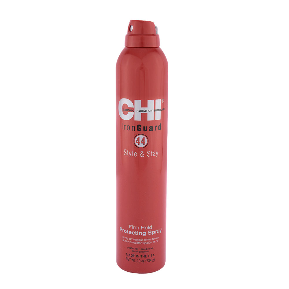 CHI 44 Iron Guard Style & Stay Firm Hold Protecting Spray 284gr - lacca tenuta forte e protezione calore