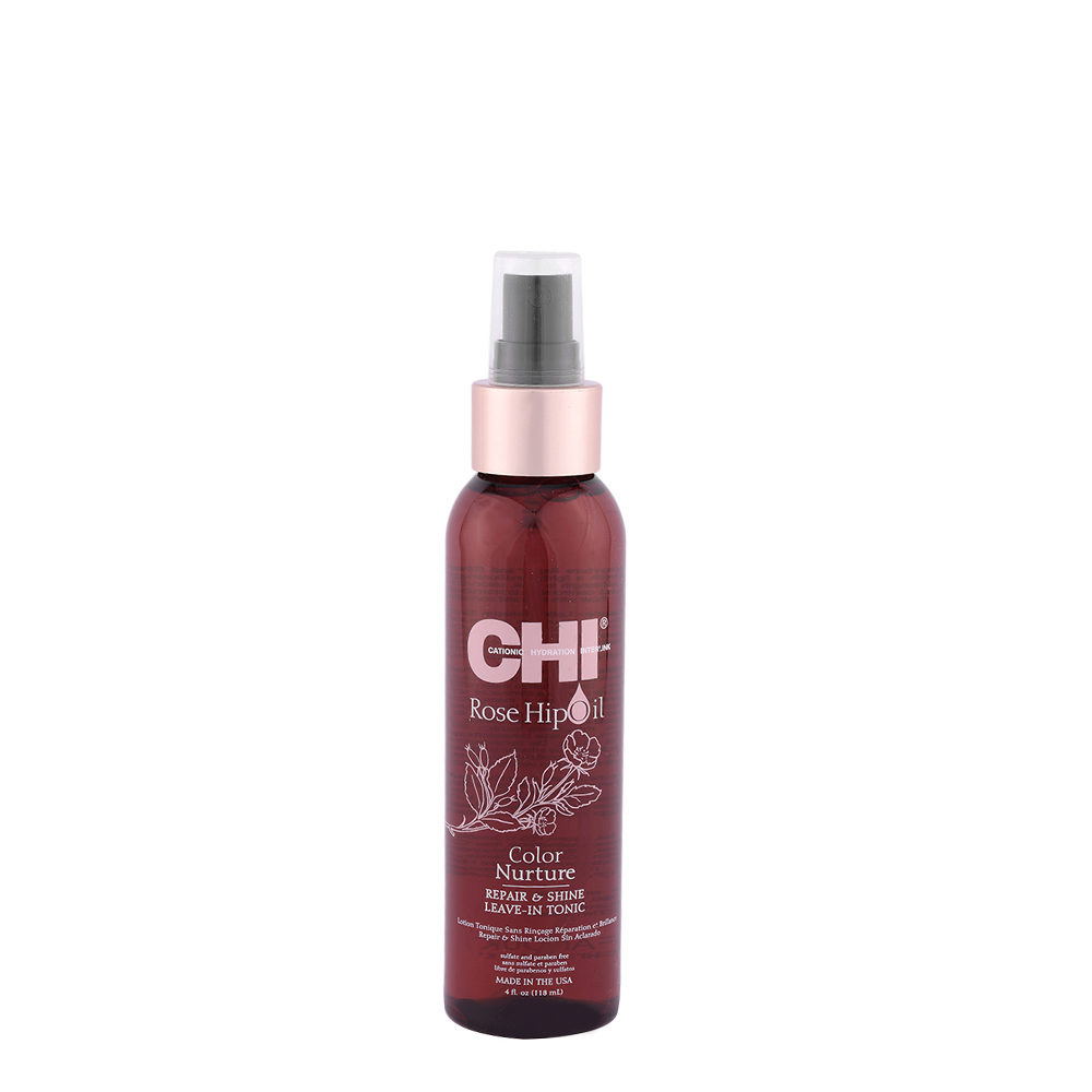 CHI Rose Hip Oil Repair&Shine Leave In Tonic 118ml - spray illuminante