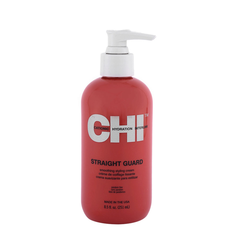 CHI Styling and Finish Straight Guard Smoothing Styling Cream 251ml - crema anticrespo