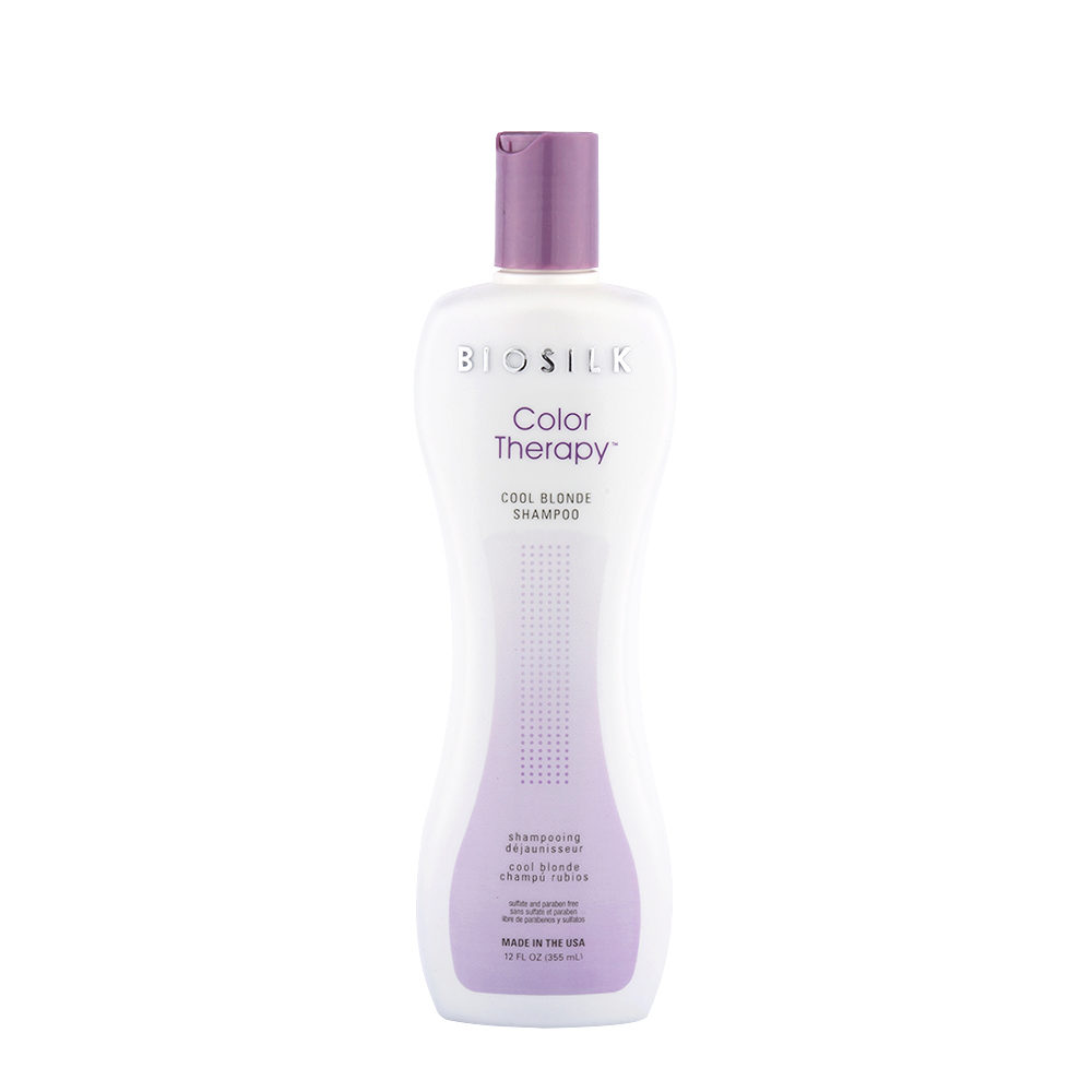 Biosilk Color Therapy Cool Blonde Shampoo 355ml - shampoo anti giallo
