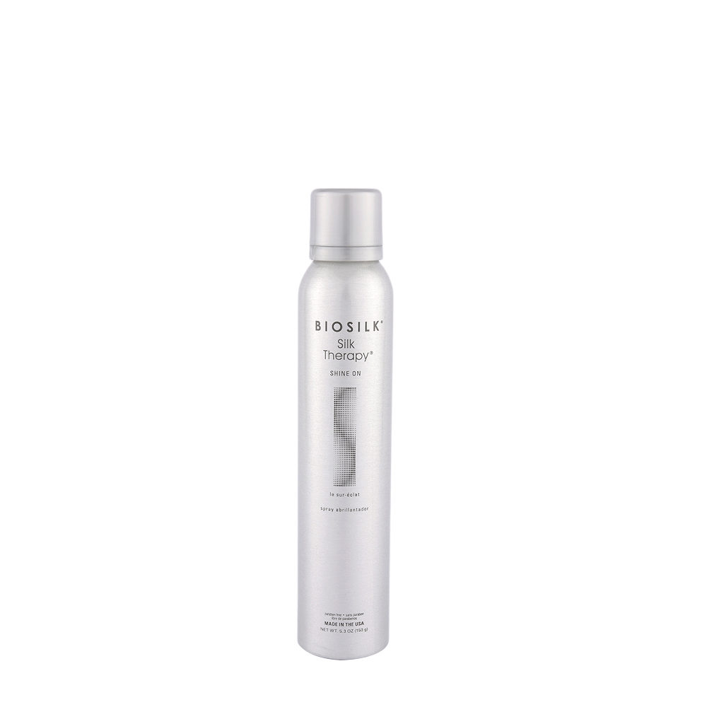 Biosilk Silk Therapy Styling Shine On Spray 150gr - spray lucidante