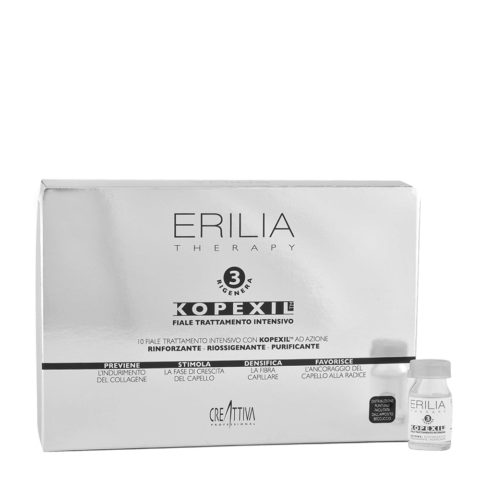 Creattiva Erilia Kopexil Fiale Trattamento Intensivo Anticaduta 10x8ml