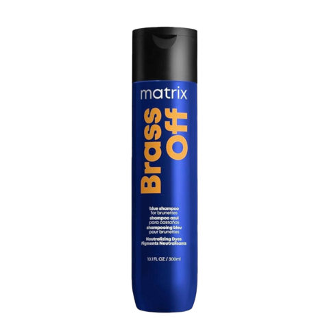Matrix Total Results Brass Off Shampoo 300ml - shampoo antigiallo per castane