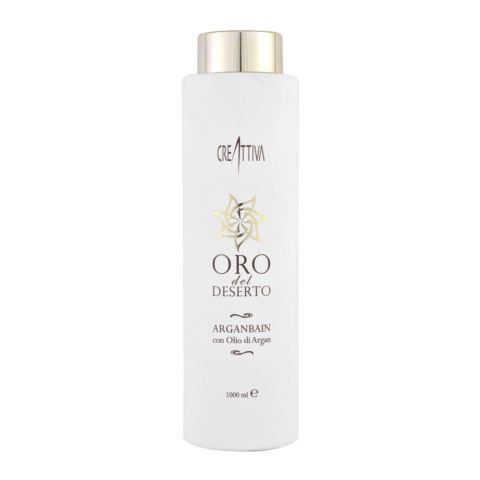 Creattiva  Erilia Oro del Deserto Argan Bain 1000ml - shampoo all'olio di Argan