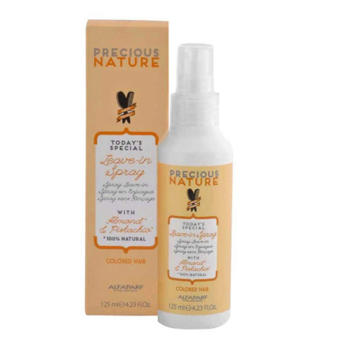 Precious Nature Leave-In Spray With Almond & Pistachio 125ml - balsamo senza risciacquo capelli colorati