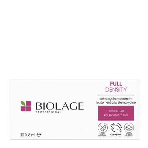 Advanced FullDensity Stemoxydine Treatment 10x6ml - fiale ridensificanti per capelli fini