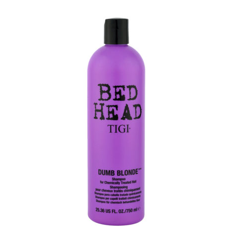 Tigi Bed Head Dumb Blonde Shampoo 750ml - shampoo capelli biondi trattati
