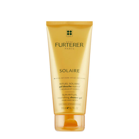 Solaire Nourishing Shower Gel Hair and Body 200ml - doccia shampoo doposole