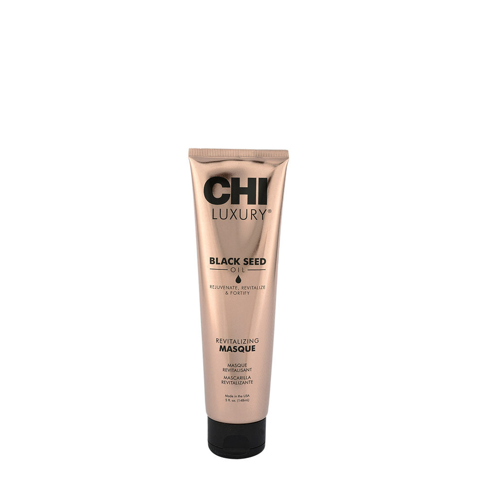 CHI Luxury Black Seed Oil Revitalizing Masque 148ml - maschera capelli danneggiati