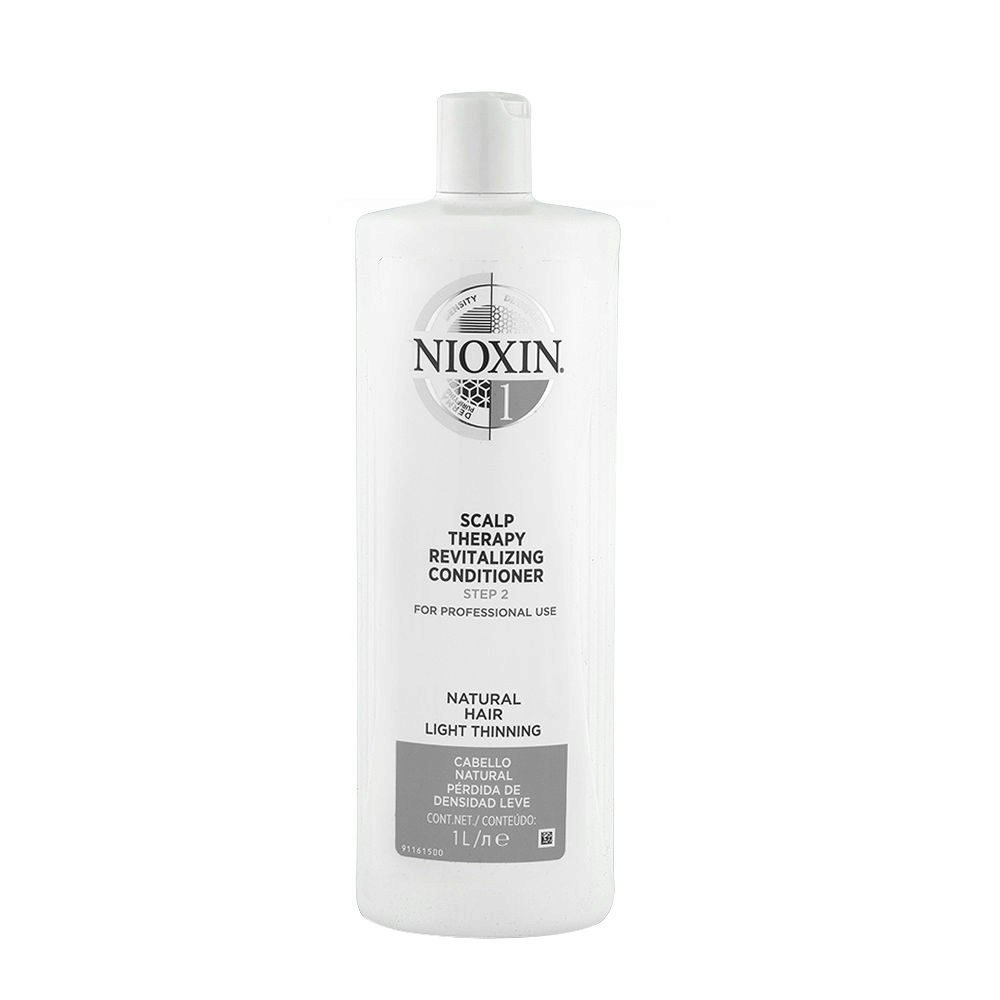 Nioxin Sistema1 Scalp Therapy Revitalizing Conditioner 1000ml - balsamo capelli naturali diradati