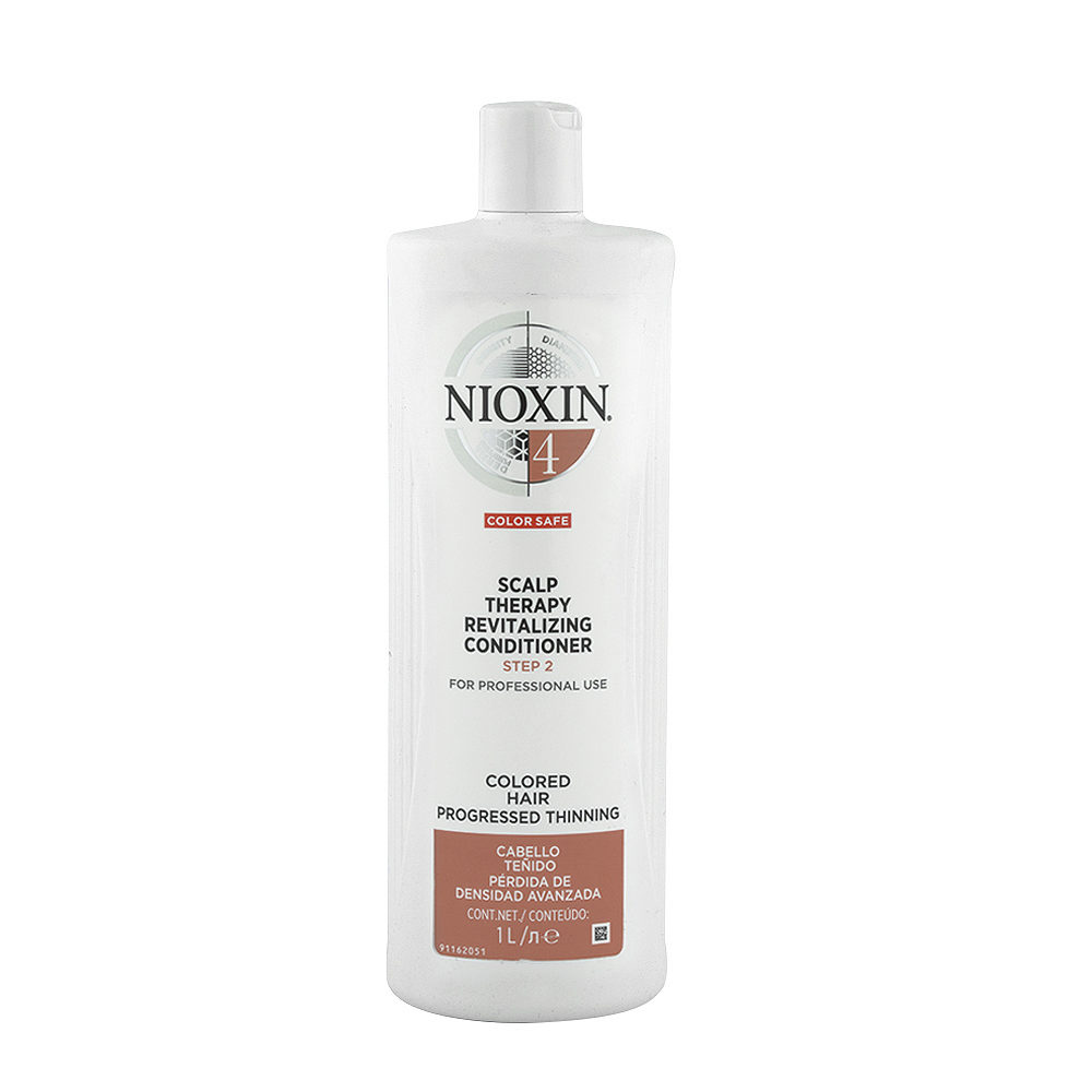 Nioxin Sistema4 Scalp Therapy Revitalizing Conditioner 1000ml - balsamo capelli colorati e radi