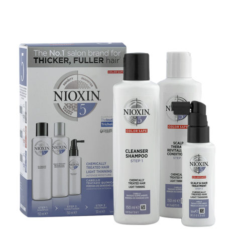 Nioxin Sistema5 Kit completo Anticaduta