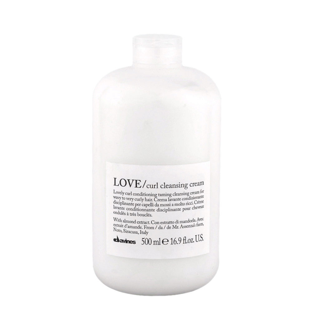 Davines Essential haircare Love curl Cleansing cream 500ml - crema lavante condizionante