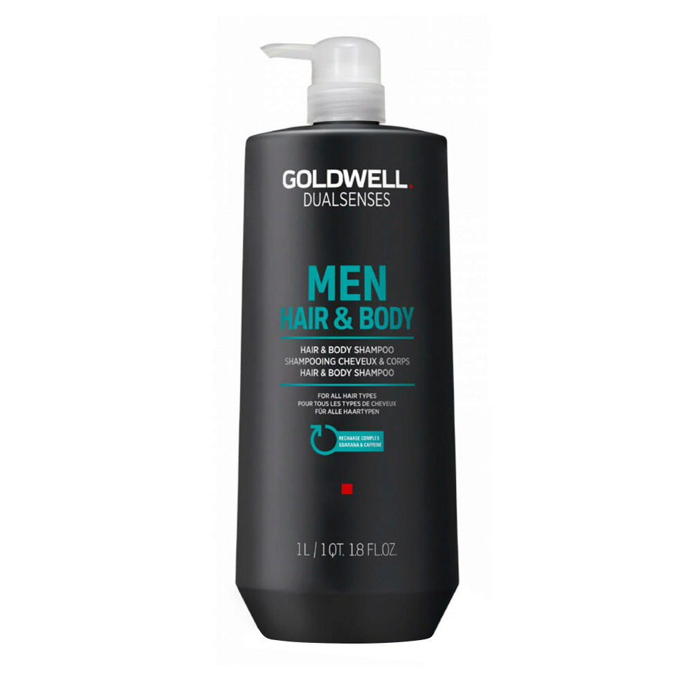 Goldwell Dualsenses Men Hair & Body Shampoo 1000ml - shampoo doccia per tutti i tipi di capelli