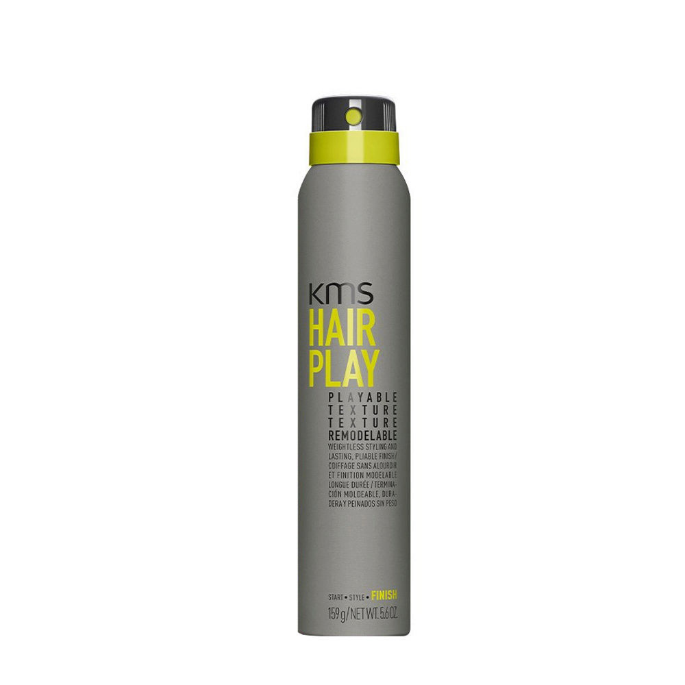 KMS Hair Play Playable Texture 200ml - spray per styling flessibili che durano a lungo