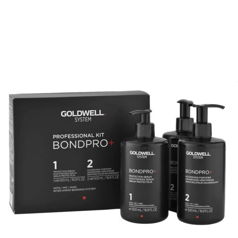 Bond Pro  Kit 3x500ml (1 Protect. Serum  2 Nourishing Fortif.) - kit rinforzante capelli danneggiati