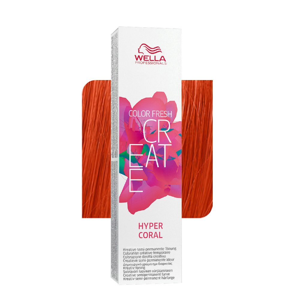 Wella Color Fresh Create Hype Coral 60ml - colore diretto semi-permanente