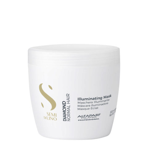 Alfaparf Milano Semi Di Lino Diamond Illuminating Mask 500ml - maschera illuminante