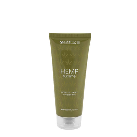 Selective Hemp Sublime Ultimate Luxury Conditioner 200ml - balsamo olio di semi di canapa