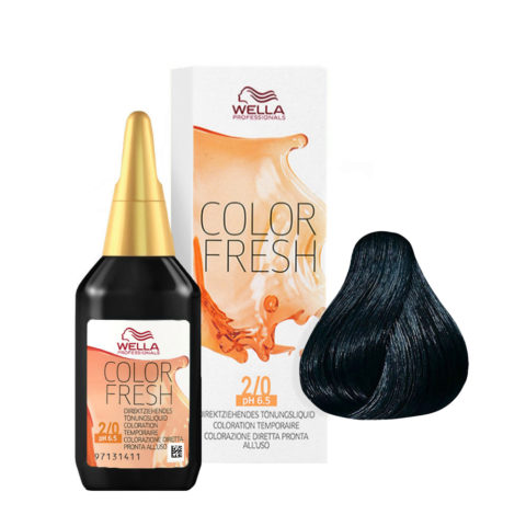 Color Fresh 2/0 Nero 75ml - riflessante diretto senza ammoniaca