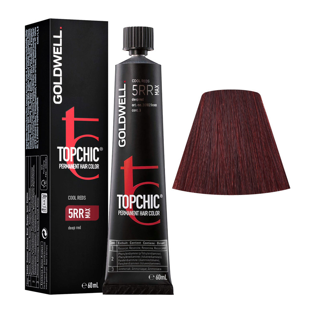 5RR MAX Rosso profondo Goldwell Topchic Cool reds tb 60ml